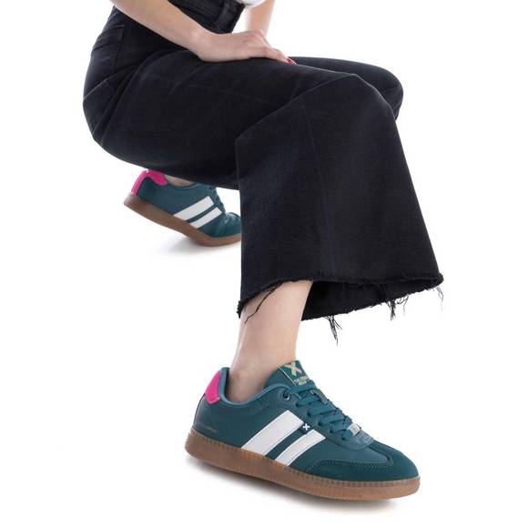 NEW XTI women's casual sneakers in green - Picture 5 of 5